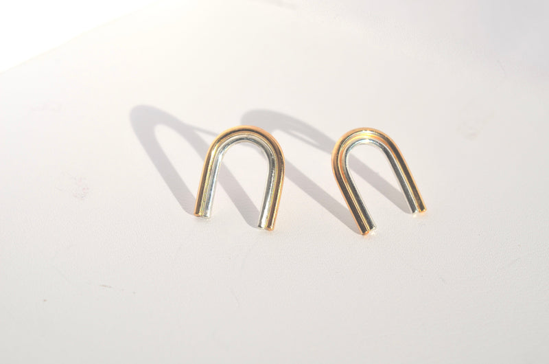 Arcos 2-Tone Studs