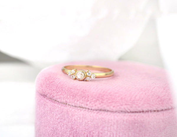 Moissanite Mini Ring