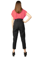 Perfect Pant 2.0 in Black Linen