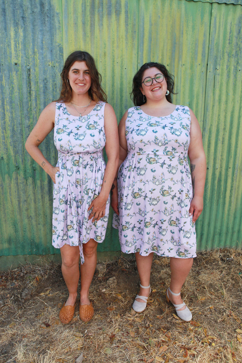 Hannah Dress in Totoro Challis