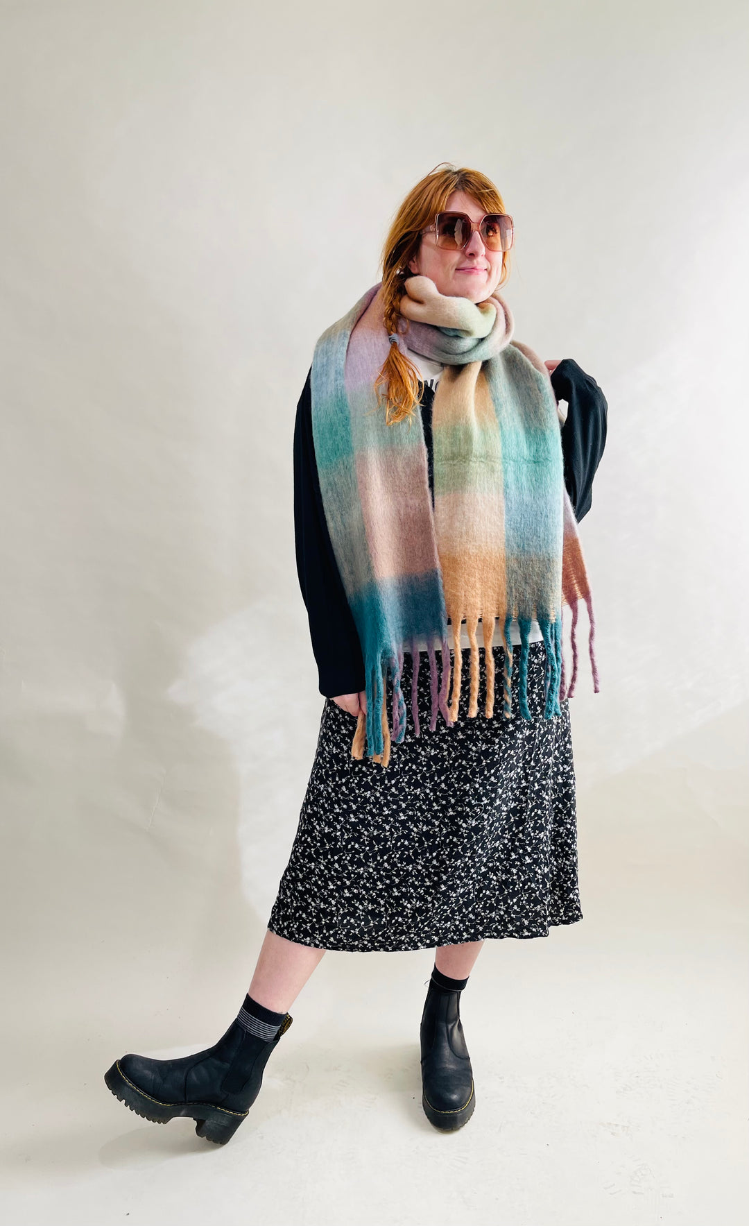 Most colorful scarf!