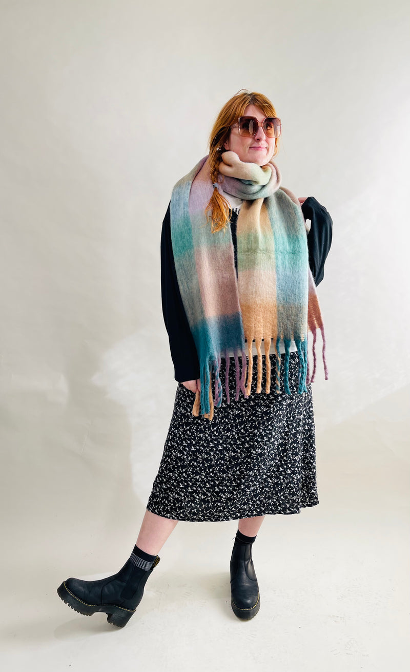 Most colorful scarf!