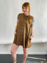 Mayra Dress in 70s Daisy