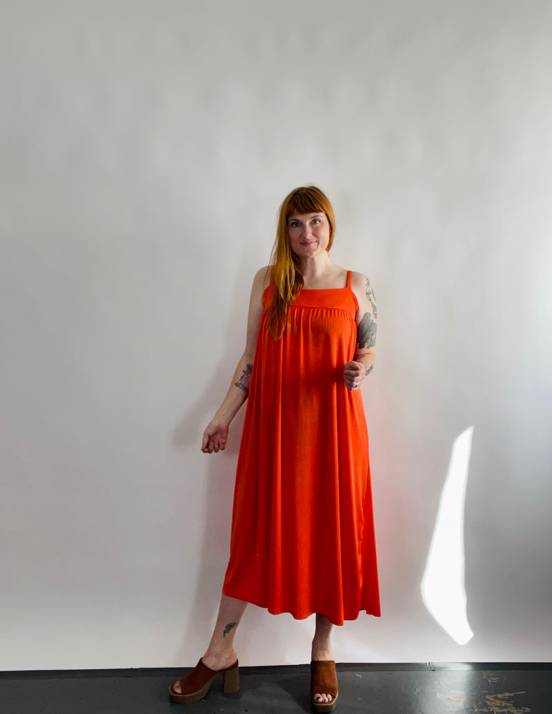 Seville Dress in Negroni