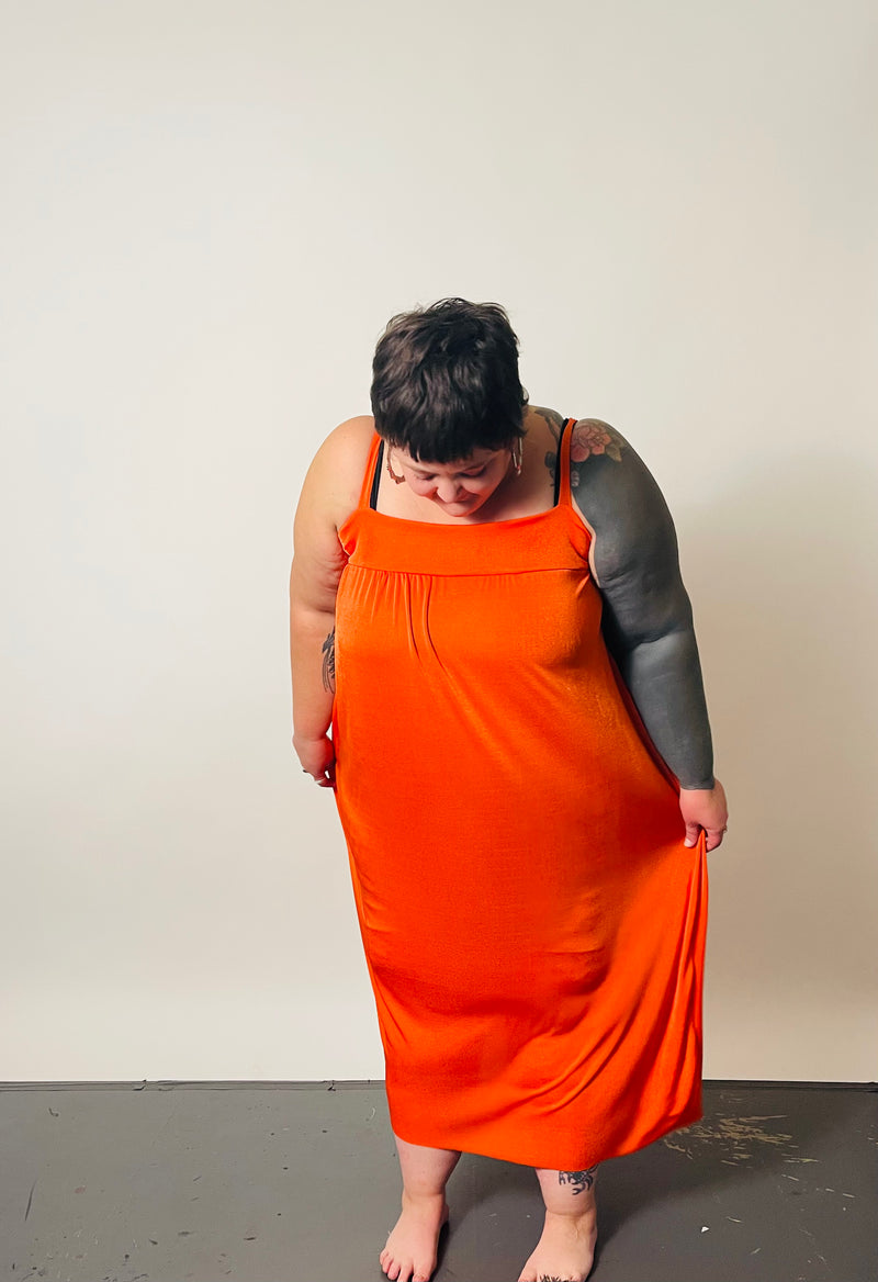 Seville Dress in Negroni