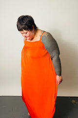 Seville Dress in Negroni