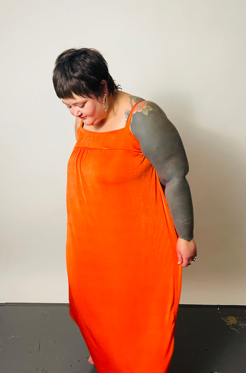 Seville Dress in Negroni