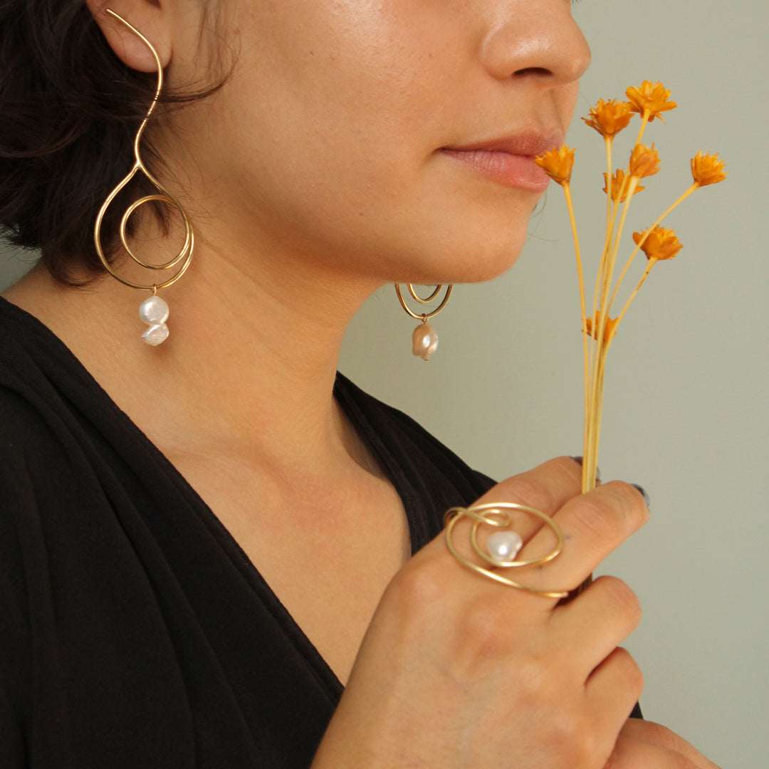 perla double ring