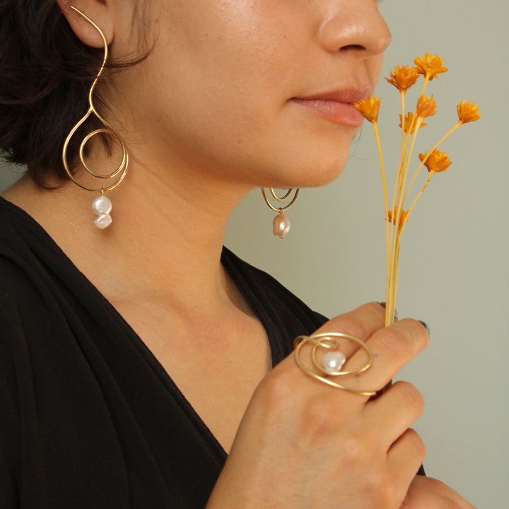 perla double ring