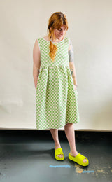 Meredith Dress in Checker