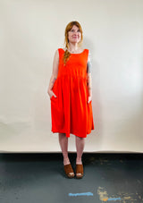 Meredith Dress in Poppy