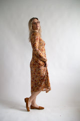 Megumi Dress in Chamomille Rose Floral