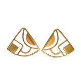 Pop Fan Earrings (2 sizes)