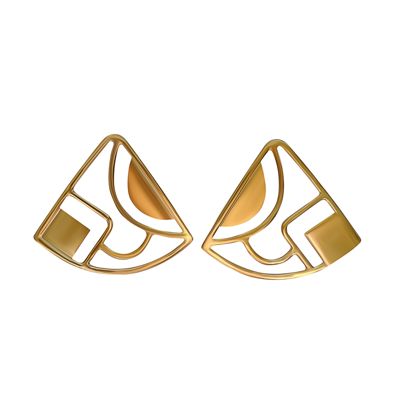 Pop Fan Earrings (2 sizes)
