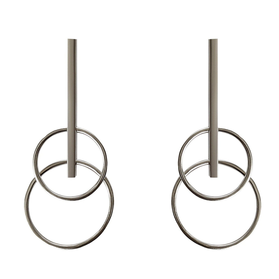 Twin Link Earrings