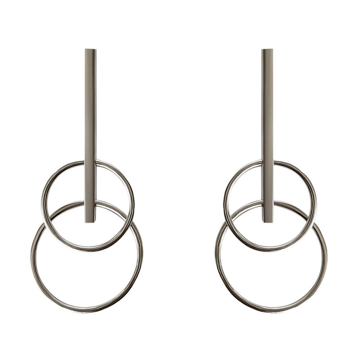 Twin Link Earrings