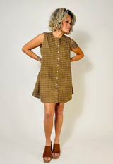 Mayra Dress in 70s Daisy