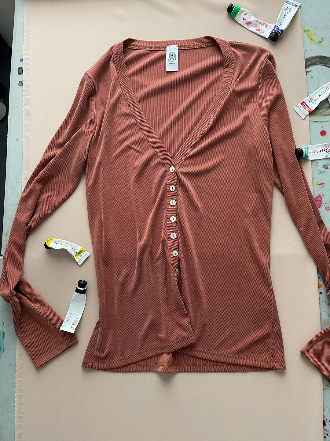 Zora Cardigan in Earth