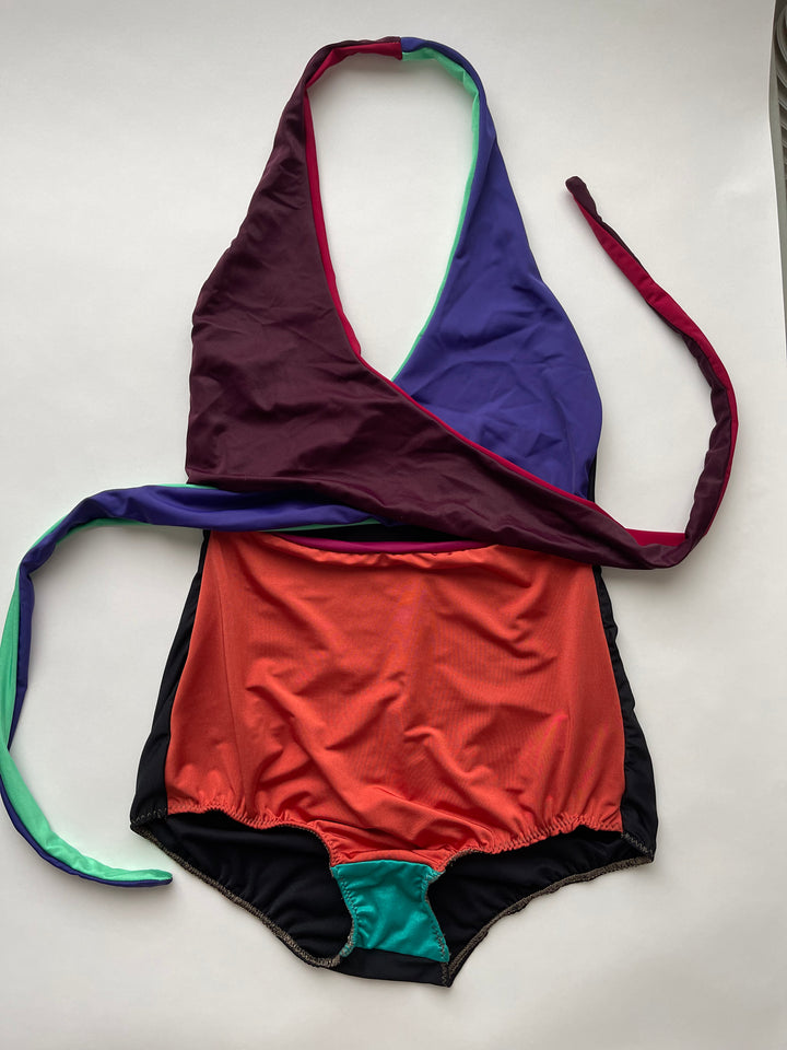 Selka Swimsuit in Zero Waste Multi-Color (OOAK Mediums)