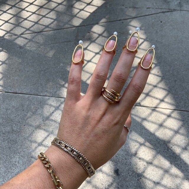 perla nail ring