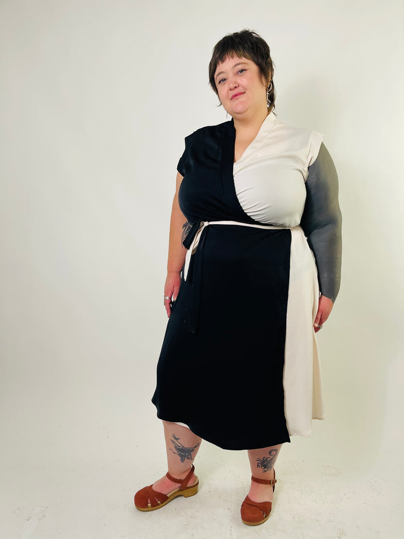 Francis Dress in Two-Tone