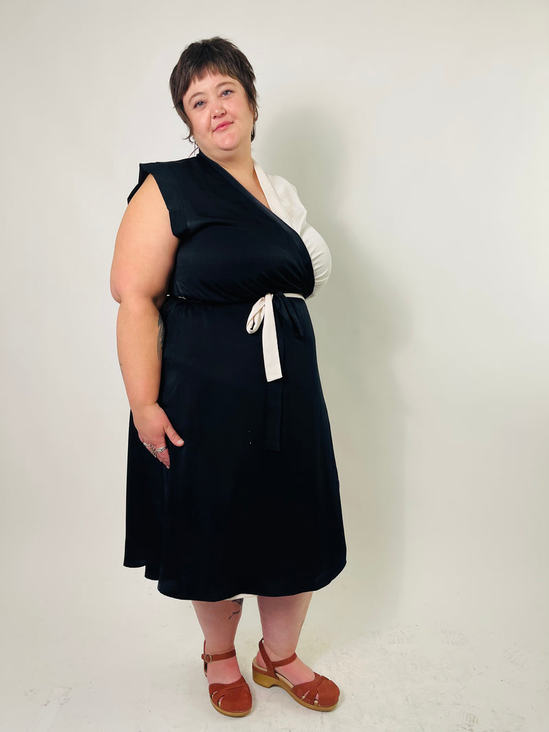 Francis Dress in Two-Tone