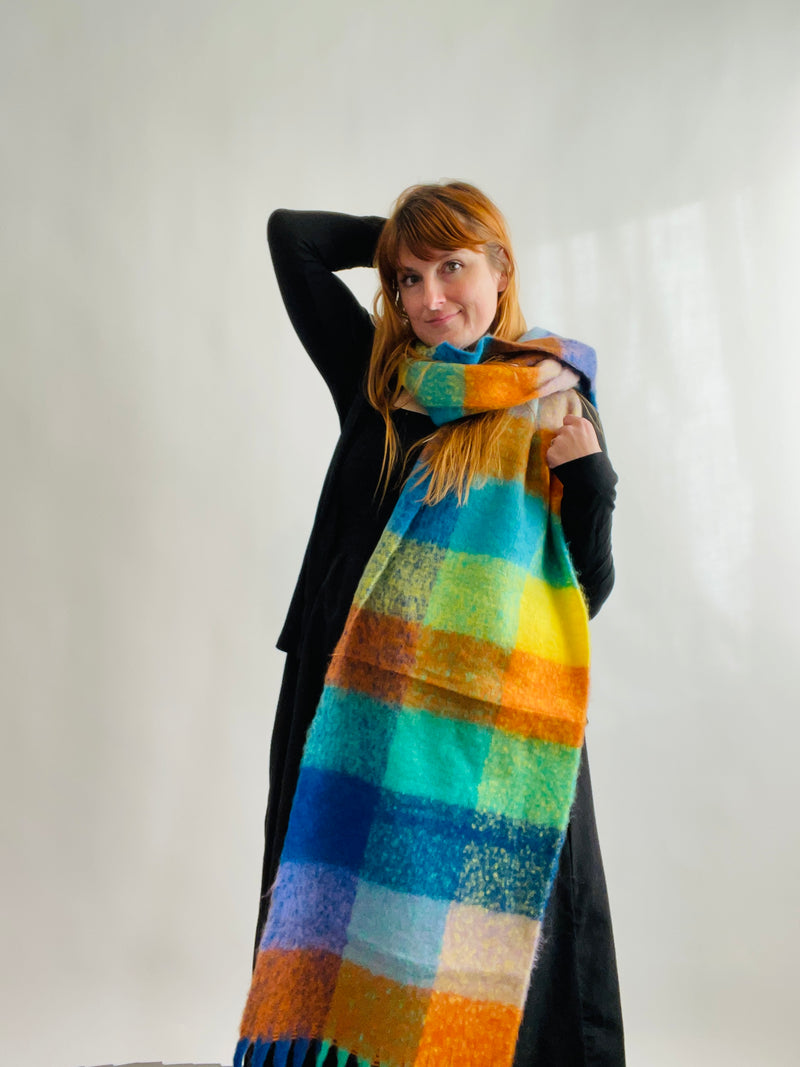 Most colorful scarf!
