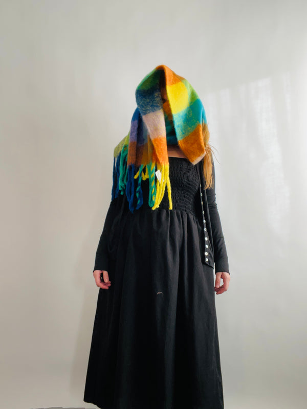 Most colorful scarf!