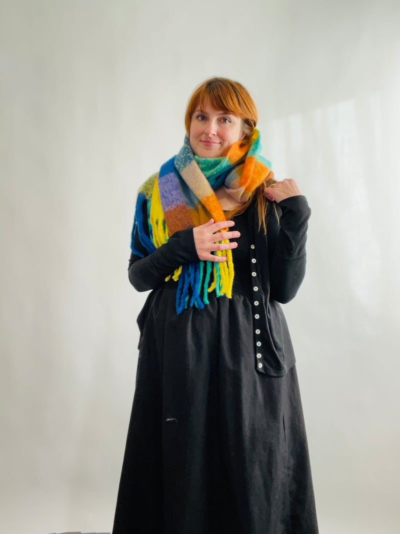 Most colorful scarf!
