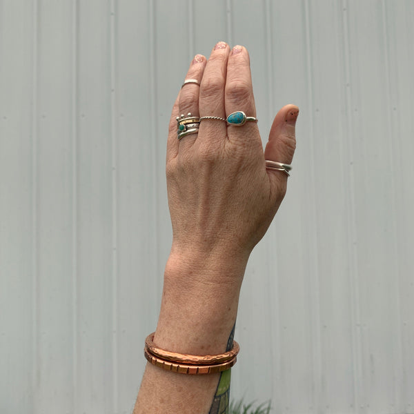 Textured Copper Cuff