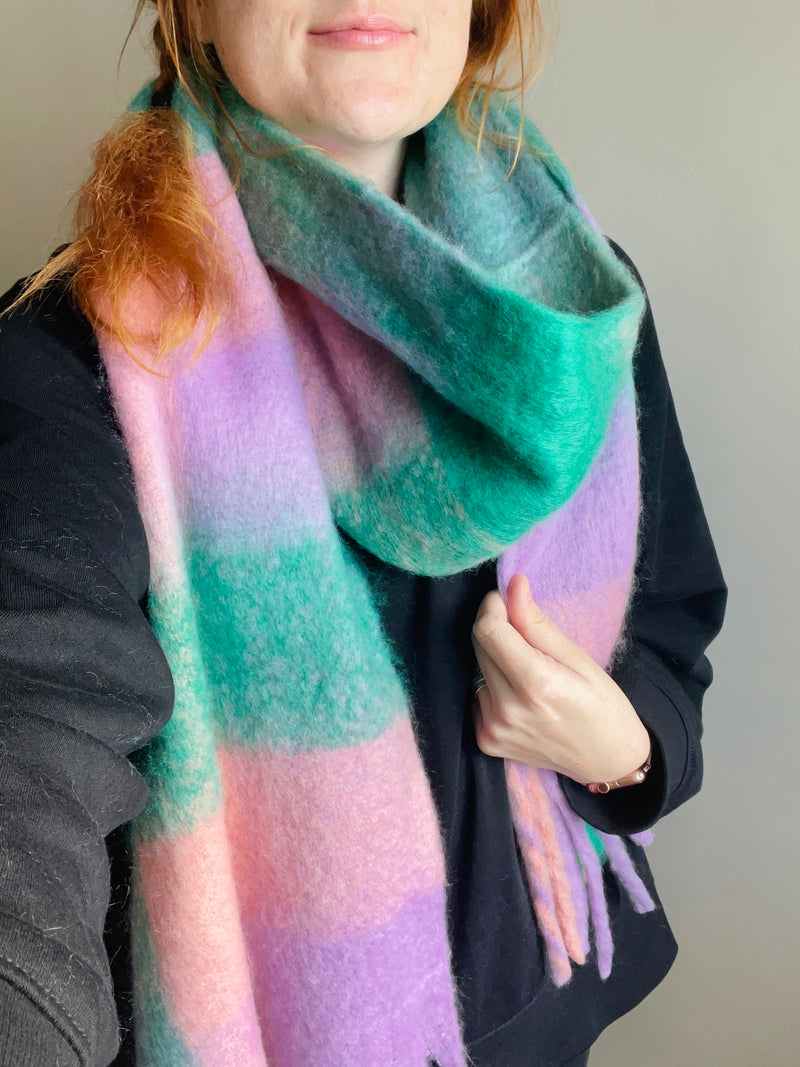 Most colorful scarf!