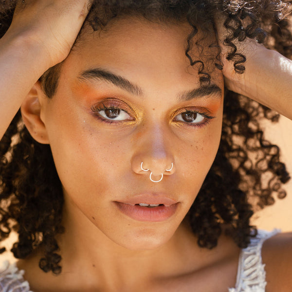 zinnia nose ring