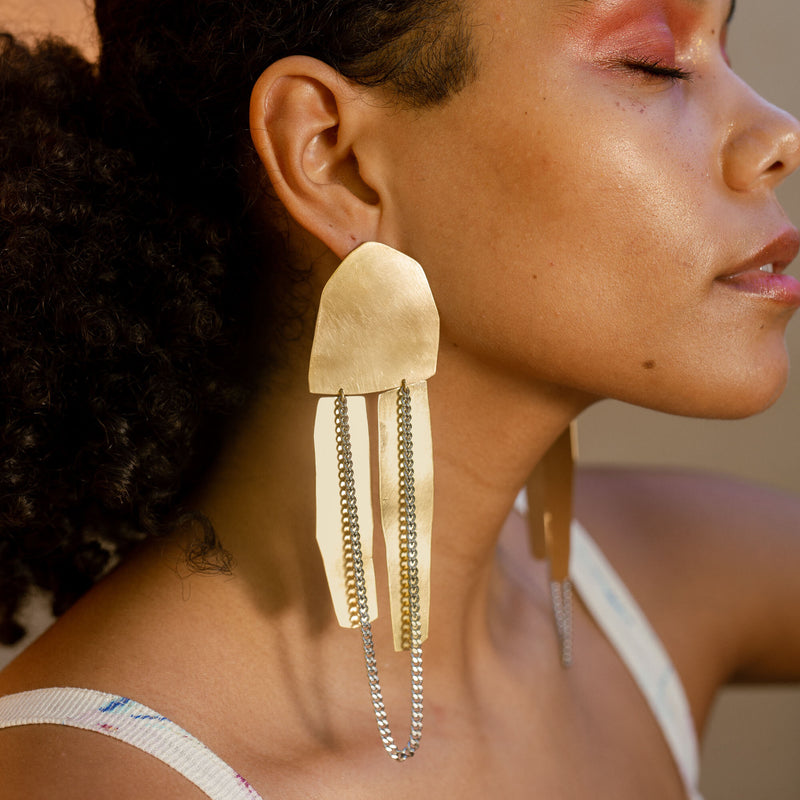 piedra earrings