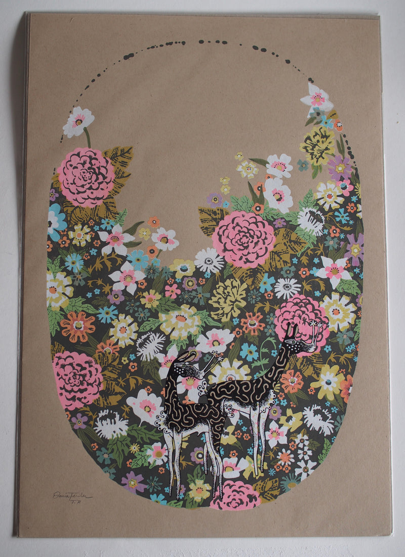 Deer in Garden