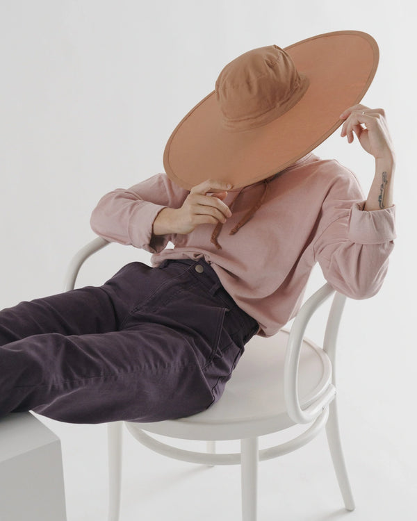 Packable Sun Hat in Clay