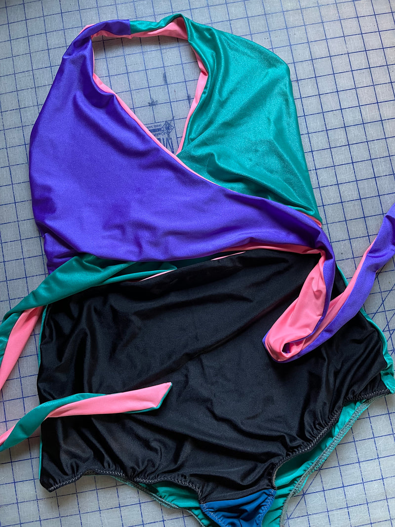 Selka Swimsuit in Zero Waste Multi-Color (OOAK 2XLs)