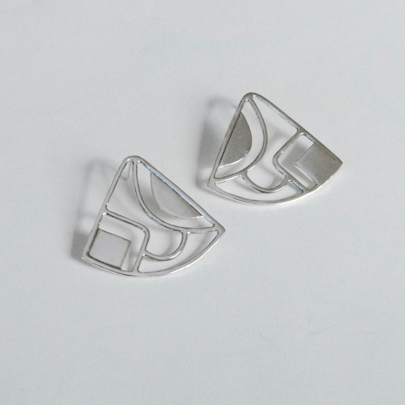 Pop Fan Earrings (2 sizes)