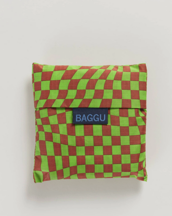 Green Trippy Checker by BAGGU