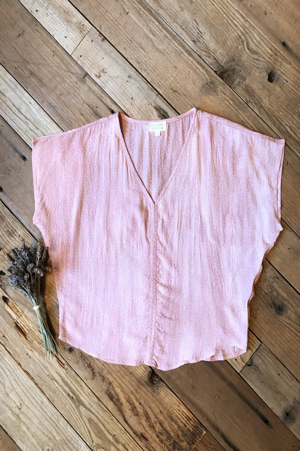 Dolman Top in Tea Rose