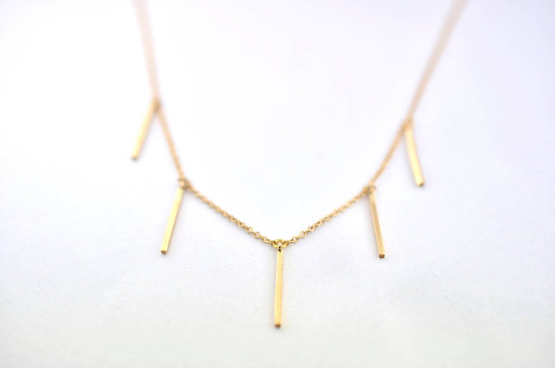 Bar Charm Necklace