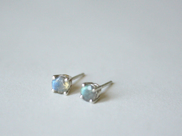 Labradorite Stud Earrings