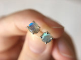 Labradorite Stud Earrings