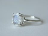 Faceted Moonstone Ring