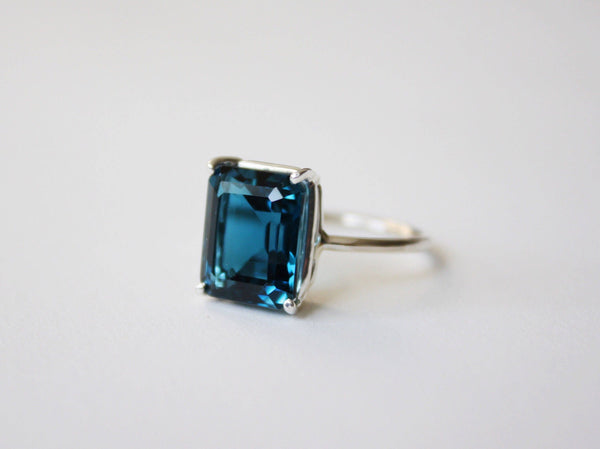 London Blue Topaz Ring