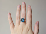 London Blue Topaz Ring