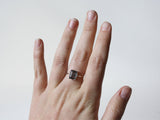 Black Rutilated Quartz Ring