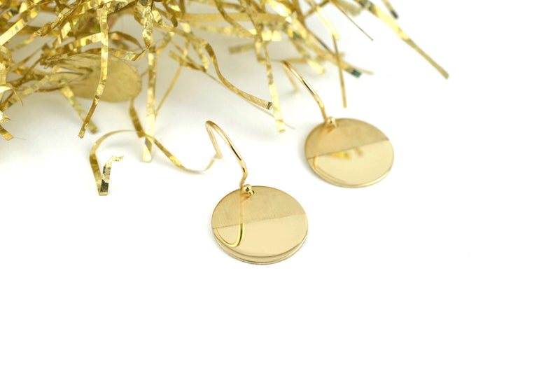 Horizon Drop Earrings - Gold Filled