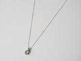 Labradorite Necklace, 7x5 Oval