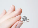 Black Rutilated Quartz Ring