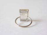 Golden Rutilated Quartz Ring